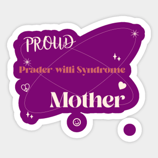 PRADER-WILLI SYNDROME AWARENESS Sticker